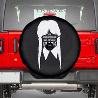 On Wednesdays We Wear Black Spare Tire Cover Goth Halloween - Wonder Print Shop