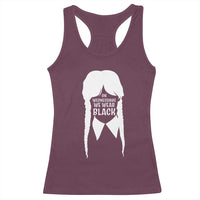 On Wednesdays We Wear Black Racerback Tank Top Goth Halloween - Wonder Print Shop