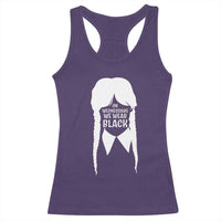 On Wednesdays We Wear Black Racerback Tank Top Goth Halloween - Wonder Print Shop