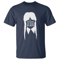 On Wednesdays We Wear Black T Shirt Goth Halloween - Wonder Print Shop