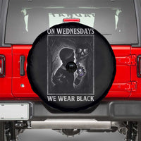 On Wednesdays We Wear Black Spare Tire Cover Tarot Card Goth Halloween - Wonder Print Shop