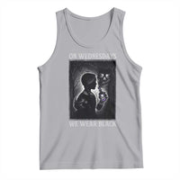 On Wednesdays We Wear Black Tank Top Tarot Card Goth Halloween - Wonder Print Shop