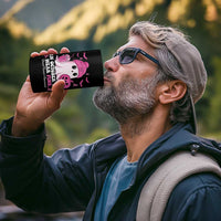 In October We Wear Pink Ghost 4 in 1 Can Cooler Tumbler Halloween Breast Cancer Pink Ribbon Pumpkin - Wonder Print Shop