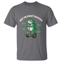 Portland Frog T Shirt Off to Fight Fascism Inflatable Costume Protest - Wonder Print Shop