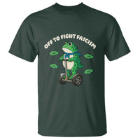 Portland Frog T Shirt Off to Fight Fascism Inflatable Costume Protest - Wonder Print Shop