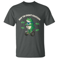 Portland Frog T Shirt Off to Fight Fascism Inflatable Costume Protest - Wonder Print Shop