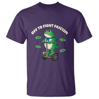 Portland Frog T Shirt Off to Fight Fascism Inflatable Costume Protest - Wonder Print Shop