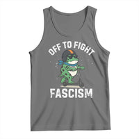 Portland Frog Resist Protest Tank Top Off to Fight Fascism Frog Scooter - Wonder Print Shop
