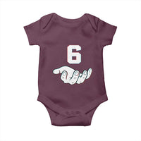 Number 6 Baby Onesie Matching 67 Meme Costume 6th Birthday 6 Years - Wonder Print Shop