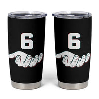 Number 6 Tumbler Cup Matching 67 Meme Costume 6th Birthday 6 Years - Wonder Print Shop
