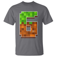 Number 6 T Shirt Game Matching 67 Meme Costume 6th Birthday 6 Years - Wonder Print Shop