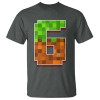 Number 6 T Shirt Game Matching 67 Meme Costume 6th Birthday 6 Years - Wonder Print Shop