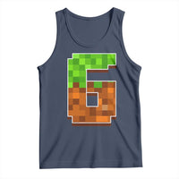 Number 6 Tank Top Game Matching 67 Meme Costume 6th Birthday 6 Years - Wonder Print Shop