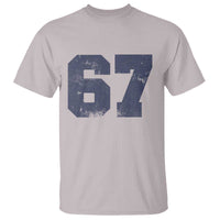 Number 67 T Shirt Numbered Uniform Sports Jersey Team 67th Birthday - Wonder Print Shop