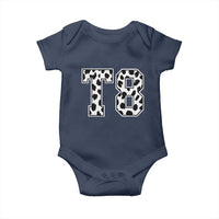 T8 Jersey Number Baby Onesie Y2k Leopard Number Concert Inspired Outfit Varsity Sports - Wonder Print Shop