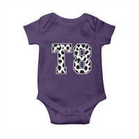 T8 Jersey Number Baby Onesie Y2k Leopard Number Concert Inspired Outfit Varsity Sports - Wonder Print Shop
