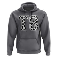 T8 Jersey Number Hoodie Y2k Leopard Number Concert Inspired Outfit Varsity Sports - Wonder Print Shop