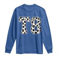 T8 Jersey Number Long Sleeve Shirt Y2k Leopard Number Concert Inspired Outfit Varsity Sports - Wonder Print Shop