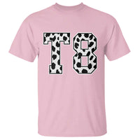T8 Jersey Number T Shirt Y2k Leopard Number Concert Inspired Outfit Varsity Sports - Wonder Print Shop