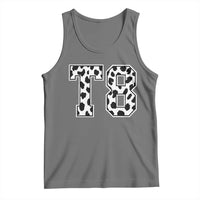 T8 Jersey Number Tank Top Y2k Leopard Number Concert Inspired Outfit Varsity Sports - Wonder Print Shop