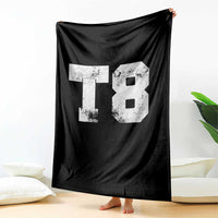 T8 Jersey Throw Blanket Concert Inspired Outfit Varsity Sports - Wonder Print Shop