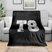 T8 Jersey Throw Blanket Concert Inspired Outfit Varsity Sports - Wonder Print Shop