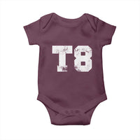 T8 Jersey Baby Onesie Concert Inspired Outfit Varsity Sports - Wonder Print Shop