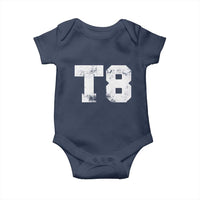 T8 Jersey Baby Onesie Concert Inspired Outfit Varsity Sports - Wonder Print Shop
