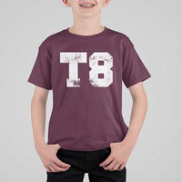 T8 Jersey T Shirt For Kid Concert Inspired Outfit Varsity Sports - Wonder Print Shop