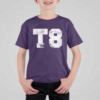 T8 Jersey T Shirt For Kid Concert Inspired Outfit Varsity Sports - Wonder Print Shop