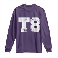 T8 Jersey Long Sleeve Shirt Concert Inspired Outfit Varsity Sports - Wonder Print Shop