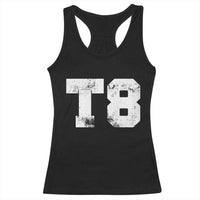 T8 Jersey Racerback Tank Top Concert Inspired Outfit Varsity Sports - Wonder Print Shop