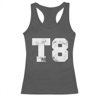 T8 Jersey Racerback Tank Top Concert Inspired Outfit Varsity Sports - Wonder Print Shop