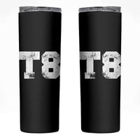 T8 Jersey Skinny Tumbler Concert Inspired Outfit Varsity Sports - Wonder Print Shop
