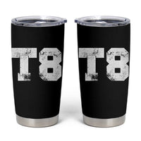 T8 Jersey Tumbler Cup Concert Inspired Outfit Varsity Sports - Wonder Print Shop