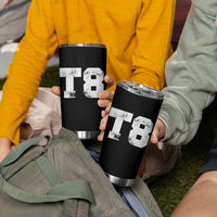 T8 Jersey Tumbler Cup Concert Inspired Outfit Varsity Sports - Wonder Print Shop