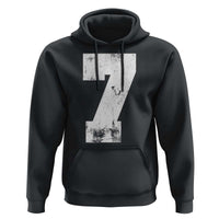 Number 7 Hoodie Matching 67 Meme 7th Birthday 7 Years - Wonder Print Shop