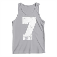Number 7 Tank Top Matching 67 Meme 7th Birthday 7 Years - Wonder Print Shop