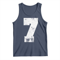 Number 7 Tank Top Matching 67 Meme 7th Birthday 7 Years - Wonder Print Shop