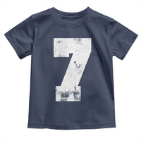 Number 7 Toddler T Shirt Matching 67 Meme 7th Birthday 7 Years - Wonder Print Shop