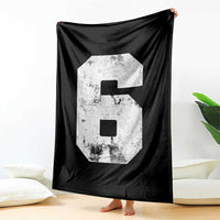 Number 6 Throw Blanket Matching 67 Meme 6th Birthday 6 Years - Wonder Print Shop