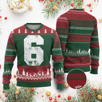 Number 6 Ugly Christmas Sweater Matching 67 Meme 6th Birthday 6 Years - Wonder Print Shop