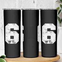 Number 6 Skinny Tumbler Matching 67 Meme 6th Birthday 6 Years - Wonder Print Shop