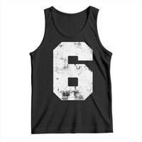 Number 6 Tank Top Matching 67 Meme 6th Birthday 6 Years - Wonder Print Shop