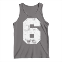 Number 6 Tank Top Matching 67 Meme 6th Birthday 6 Years - Wonder Print Shop