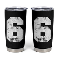 Number 6 Tumbler Cup Matching 67 Meme 6th Birthday 6 Years - Wonder Print Shop