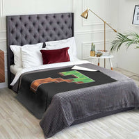 Number 7 Throw Blanket Game Matching 67 Meme Costume 7th Birthday 7 Years - Wonder Print Shop