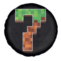 Number 7 Spare Tire Cover Game Matching 67 Meme Costume 7th Birthday 7 Years - Wonder Print Shop