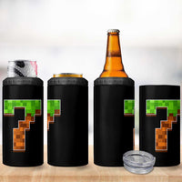 Number 7 4 in 1 Can Cooler Tumbler Game Matching 67 Meme Costume 7th Birthday 7 Years - Wonder Print Shop