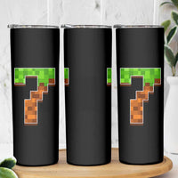 Number 7 Skinny Tumbler Game Matching 67 Meme Costume 7th Birthday 7 Years - Wonder Print Shop